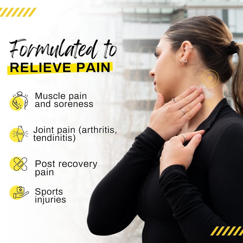 TDL Cryotherapy Pain Relief Cream, 2-Pack, Targeted Neck Pain, Joint & Muscle Pain Relief with Organic, Plant-Based Menthol, Instant Cooling for Sport & Post Workout Full Body Recovery, 6oz - Image 2
